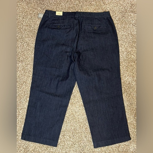 Dockers Womens Size 12 Khaki Diem Pants NWT Metro Trouser Stretch Career Modern - Picture 7 of 8